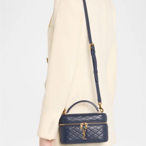 Yves Saint Laurent Quilted Vanity Bag - Picture 2 of 4